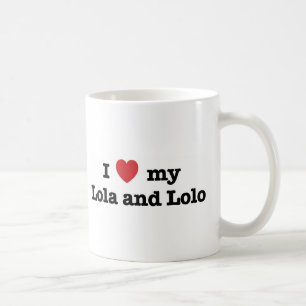 Ik hou van mijn Lola en Lolo Koffiemok
