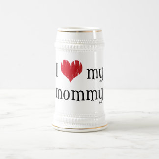 Ik hou van mijn mama bierpul