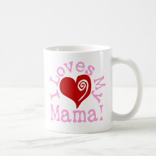 Ik hou van mijn mama koffiemok