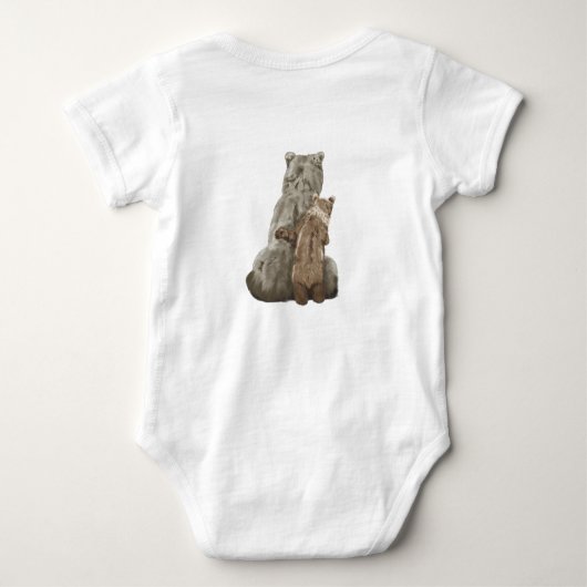 IK HOU VAN MIJN MAMA Mam en Cub Romper (Achterkant)