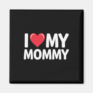 Ik hou van mijn mama Moederdag cadeautjes voor mam Magneet