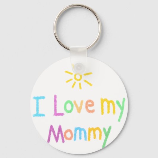 Ik hou van mijn mama Sleutelhanger (Voorkant)