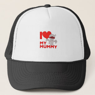 Ik hou van mijn mama trucker pet