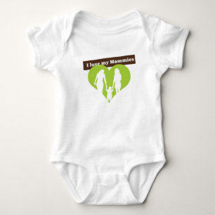 Ik hou van mijn mama's romper