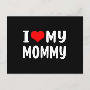 Ik hou van mijn mammie leuk voor mama mama briefkaart