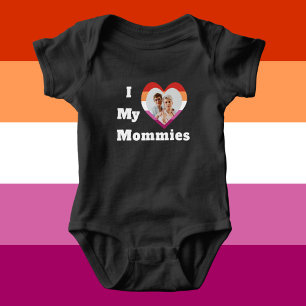 Ik hou van mijn mammies LGBTQ lesbische Pride aang Romper