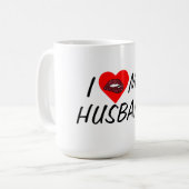 Ik hou van mijn man mok (Voorkant links)