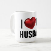 Ik hou van mijn man mok Valentijnsdag cadeauidee (Voorkant links)