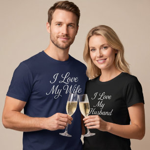 Ik hou van mijn man t-shirt