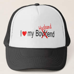 Ik hou van mijn man trucker pet