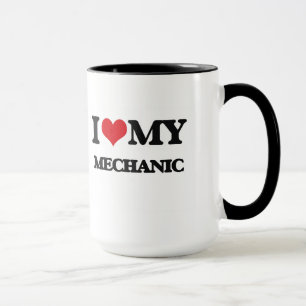 Ik hou van mijn Mechanic Mok