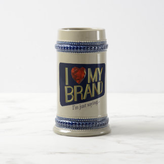 Ik hou van mijn merk Mok