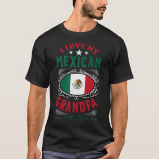 Ik hou van mijn Mexicaanse opa T-shirt