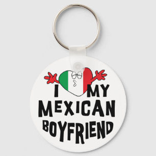 Ik hou van mijn Mexicaanse vriend Sleutelhanger