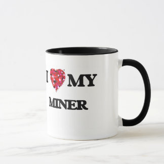 Ik hou van mijn Miner Mok
