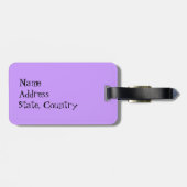 Ik hou van mijn miniatuur Schnauzer Bagagelabel (Achterkant horizontaal)