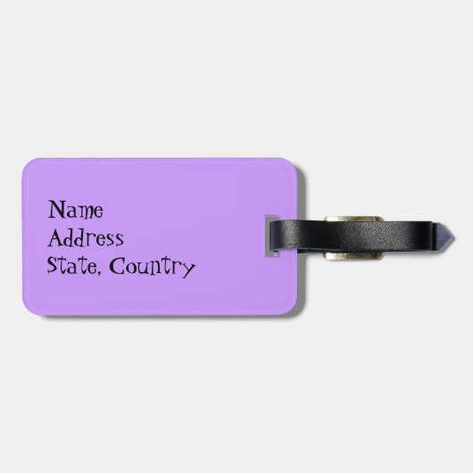 Ik hou van mijn miniatuur Schnauzer Bagagelabel (Achterkant horizontaal)