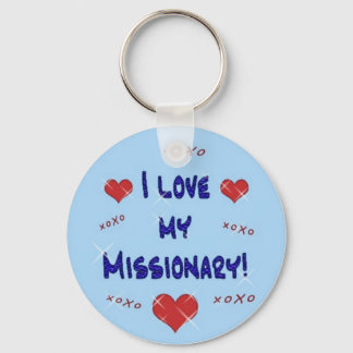 Ik hou van mijn missionaire Sleutelhanger