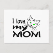 Ik hou van mijn moeder briefkaart (Voorkant)