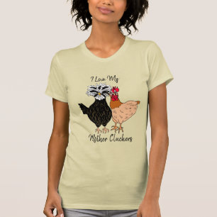 Ik hou van mijn moeder Cluckers T-Shirt