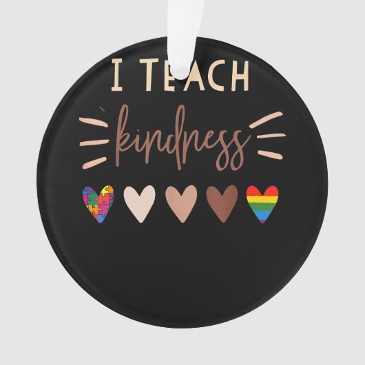 Ik hou van mijn moeder mama Moeder Pride LGBT Ally Ornament (voorkant)