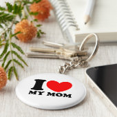Ik hou van mijn moeder sleutelhanger (Zijkant)