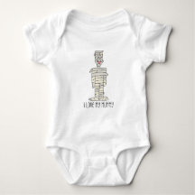 Ik hou van mijn mummie Halloween Baby Bodysuit