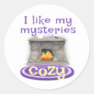 Ik hou van mijn mysteries, knusse Stickers
