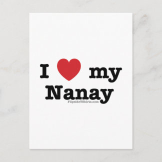 Ik hou van mijn nanay briefkaart