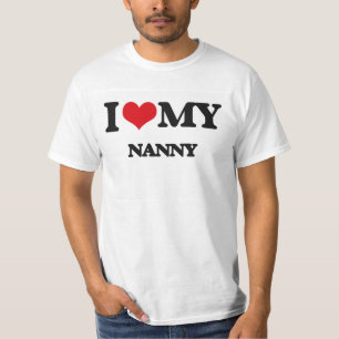 Ik hou van mijn nanny t-shirt