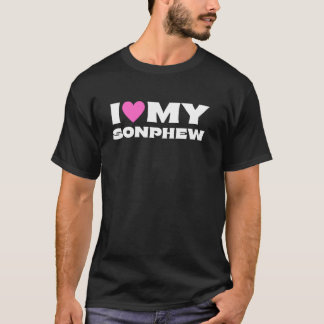 Ik hou van mijn neefje - tante t-shirt