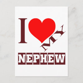 Ik hou van mijn Nephew. Briefkaart