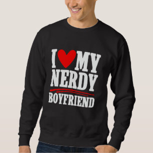 Ik hou van mijn nerd-achtige vriend Couple vriendi Trui