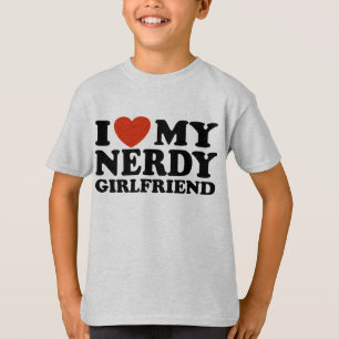 Ik hou van mijn Nerdy Vriendin T-shirt