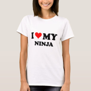 Ik hou van mijn Ninja T-shirt