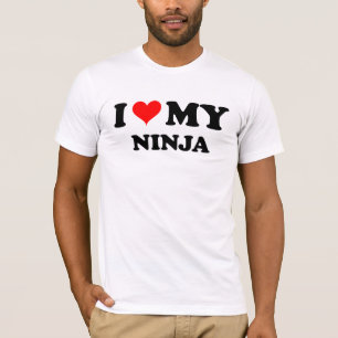 Ik hou van mijn Ninja T-shirt
