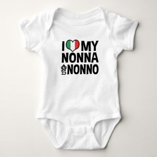 Ik hou van mijn nonna en nonno romper