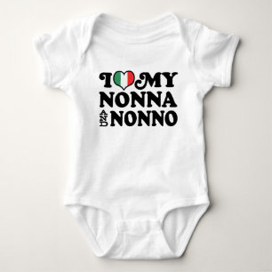 Ik hou van mijn nonna en nonno romper