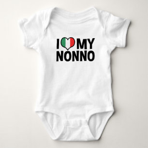 Ik hou van mijn nonno romper
