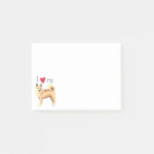Ik hou van mijn Noors Buhund Post-it® Notes (Voorkant)