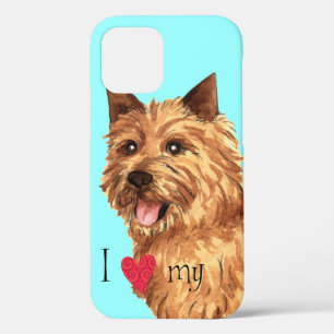 Ik hou van mijn Norwich Terrier iPhone 12 Hoesje