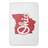 Ik hou van mijn Ohio Home Script Ohio Badmat (Voorkant Verticaal)