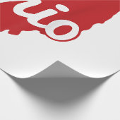 Ik hou van mijn Ohio Home Script Ohio Cadeaupapier (Hoek)