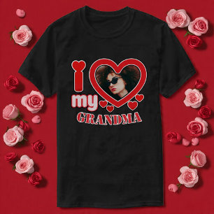 Ik hou van mijn oma gepersonaliseerd t-shirt
