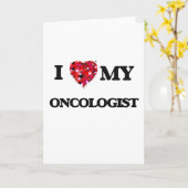 Ik hou van mijn oncoloog kaart (Gele Bloem)