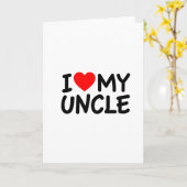 Ik hou van mijn oom kaart (Gele Bloem)