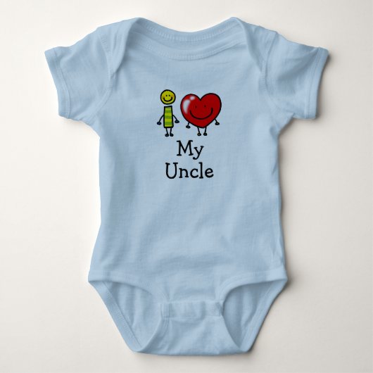 Ik hou van mijn oom romper (Voorkant)