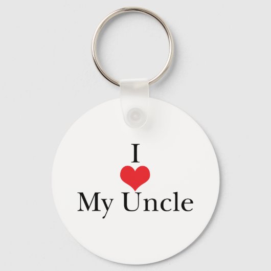 Ik hou van mijn oom sleutelhanger (Voorkant)