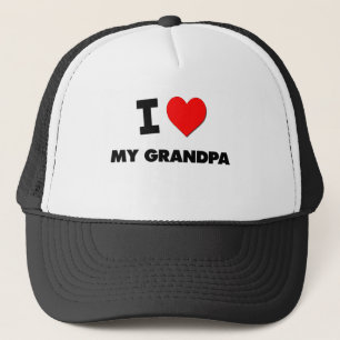 Ik hou van mijn opa trucker pet