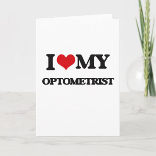 Ik hou van mijn Optometrist Kaart